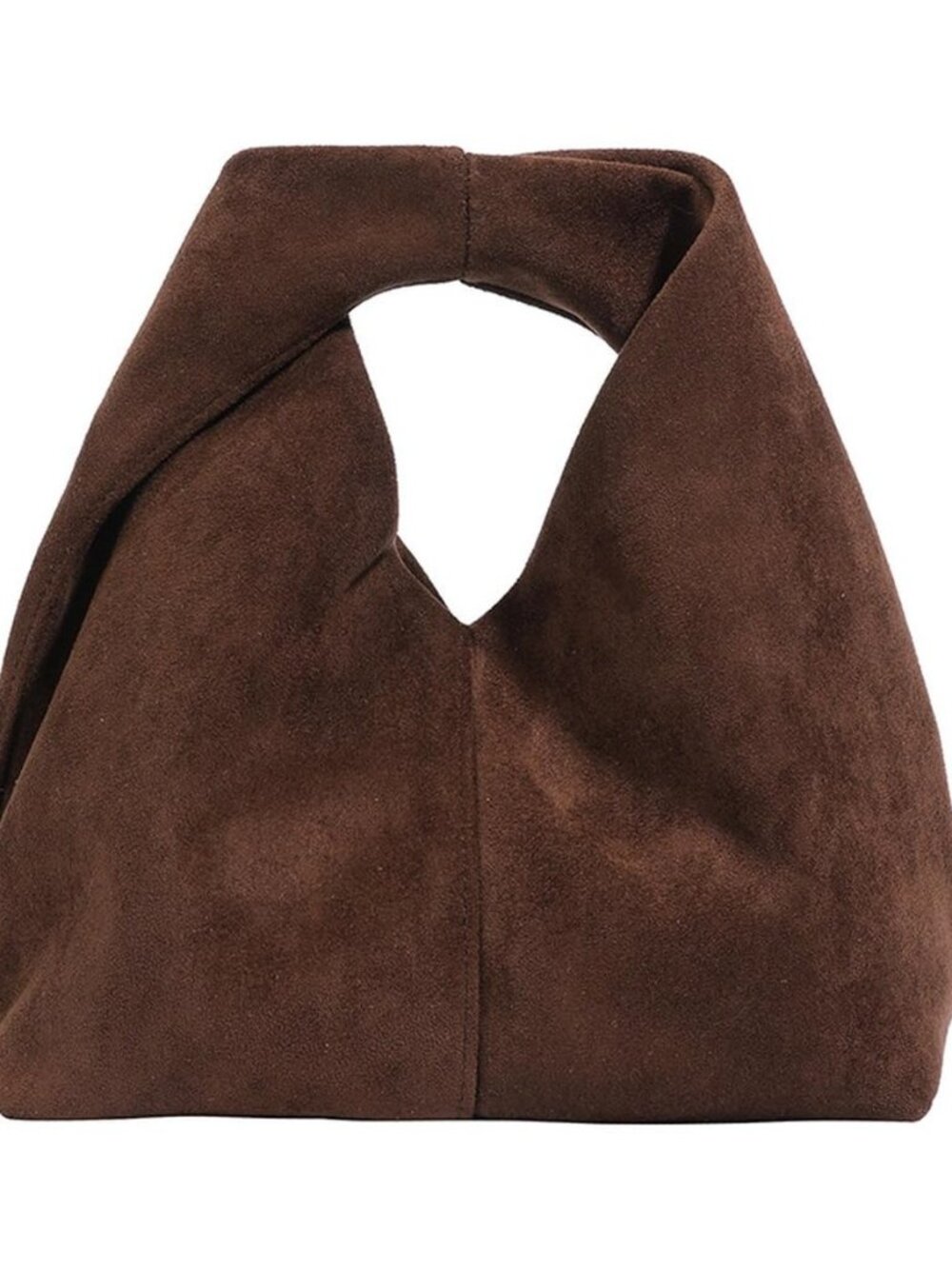 Slouchy Suede Crescent Crossbody Purses Women Everyday Shoulder Tote Bag